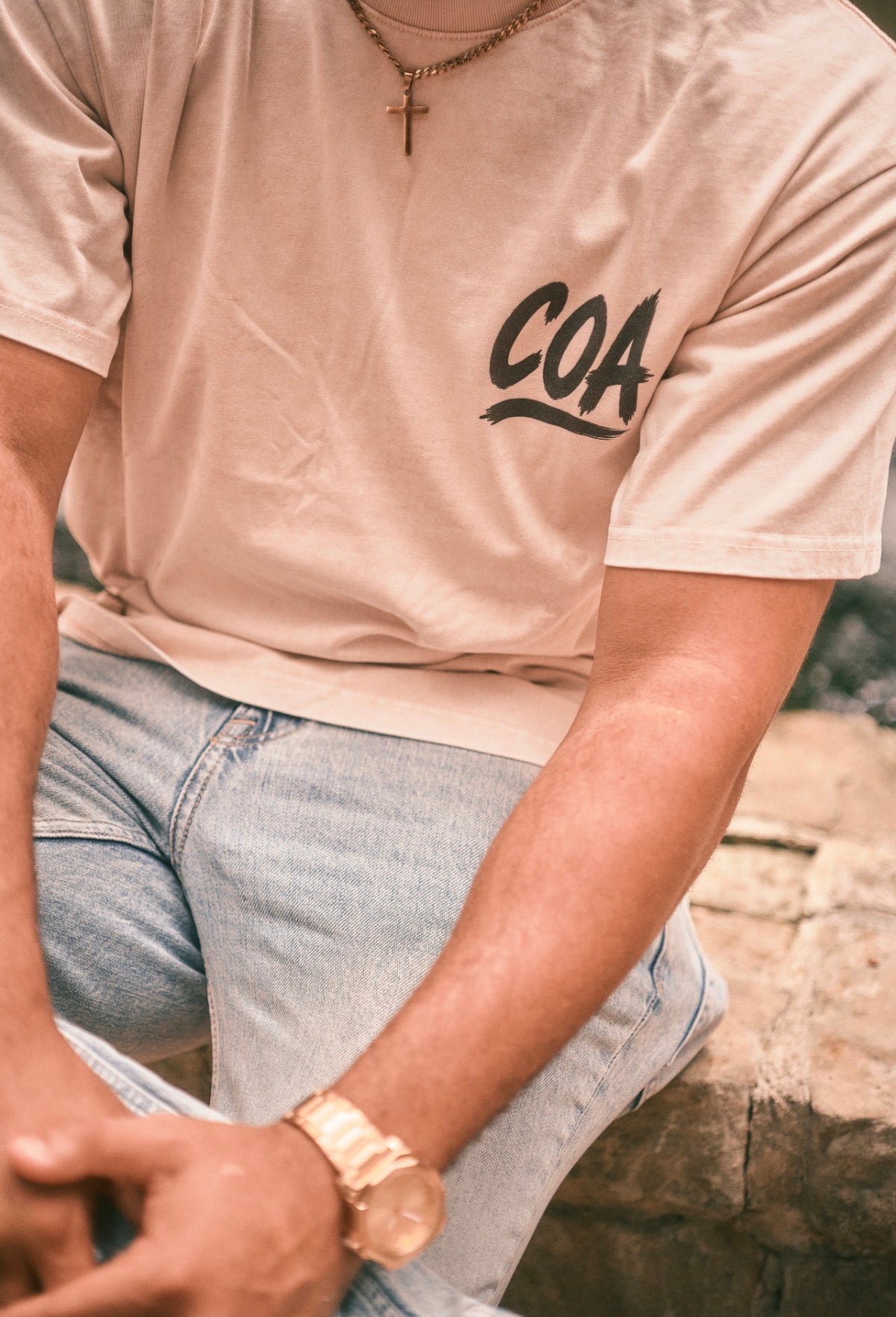COA Unisex Essential Washed Tee
