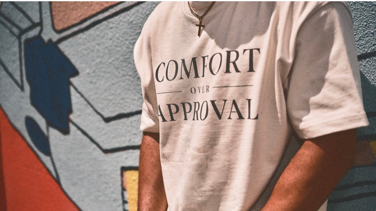 Comfort Over Approval Heavyweight Oversized T-Shirt