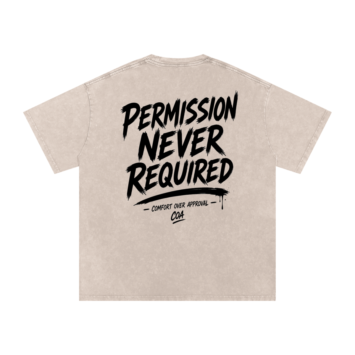 COA Unisex Essential Washed Tee