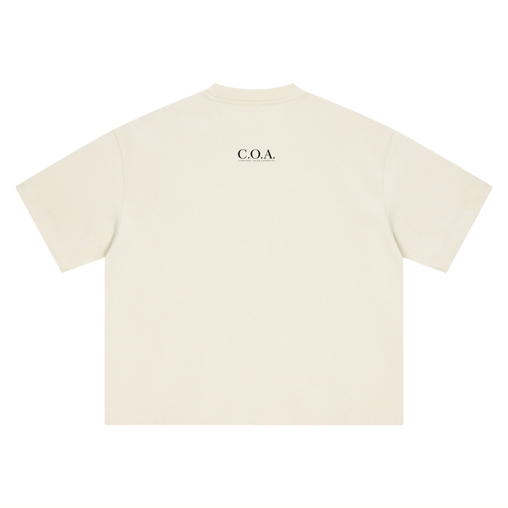 Comfort Over Approval Heavyweight Oversized T-Shirt